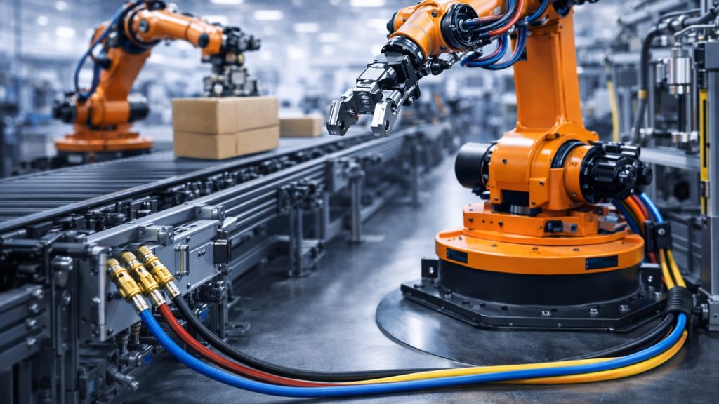 Rodoar de caminhão e mangueiras pneumáticas - o elo invisível da automação